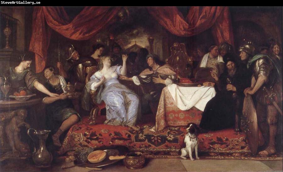Jan Steen Authory and Cleopatra